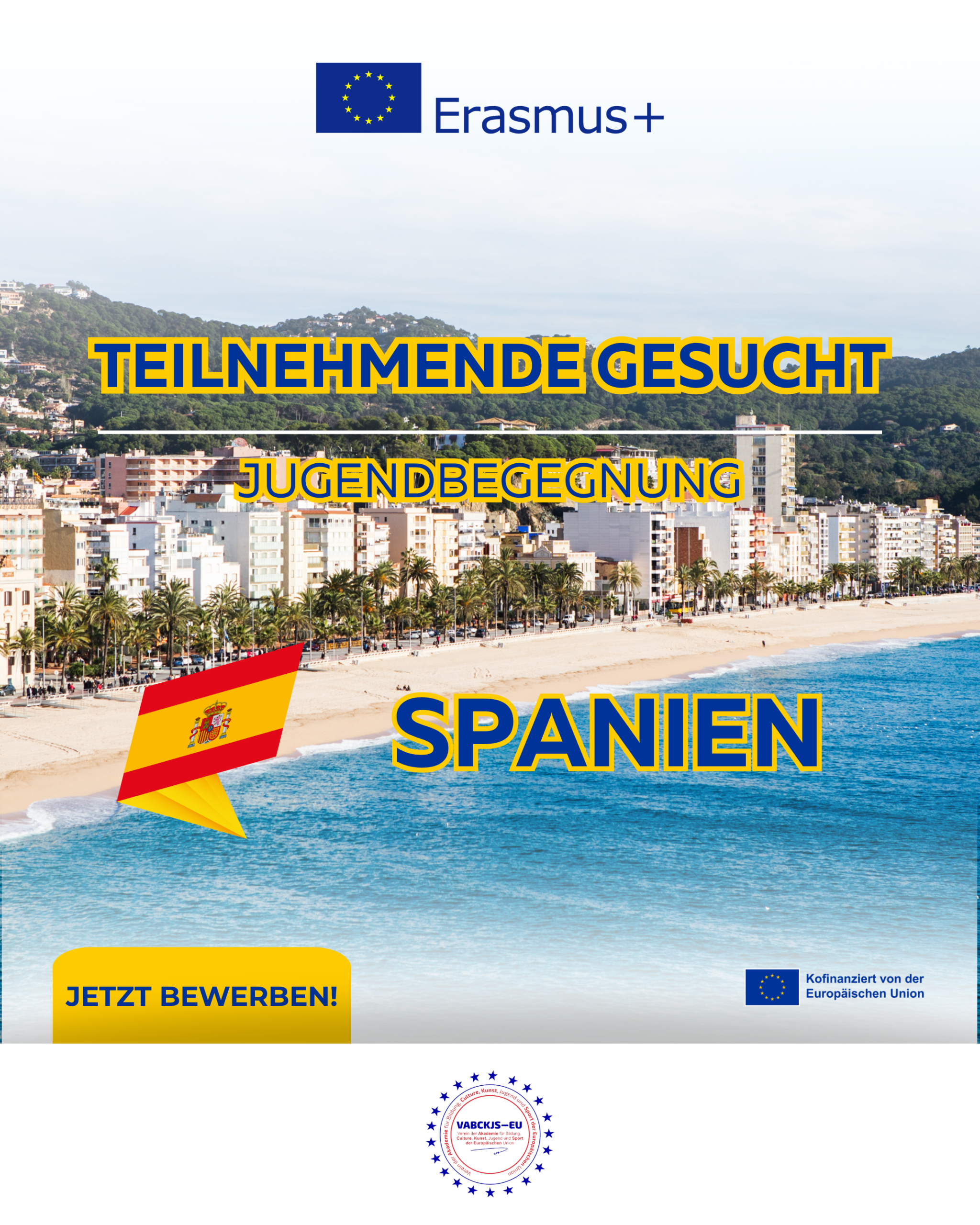 Erasmus+ Jugendbegegnung in Spanien – Teilnehmende gesucht